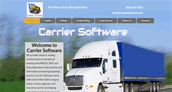 Desktop Screenshot of carriersoftware.com